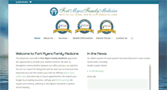 Desktop Screenshot of fortmyersfamilymedicine.com